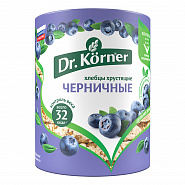 Хлебцы Dr. Korner "Злаковый коктейль" черничный 