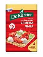 Хлебцы хрустящие Dr. Korner  «Ржаные» с семенами льна 