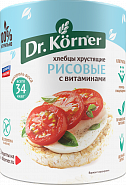 Хлебцы Dr. Korner  "Рисовые с витаминами" 